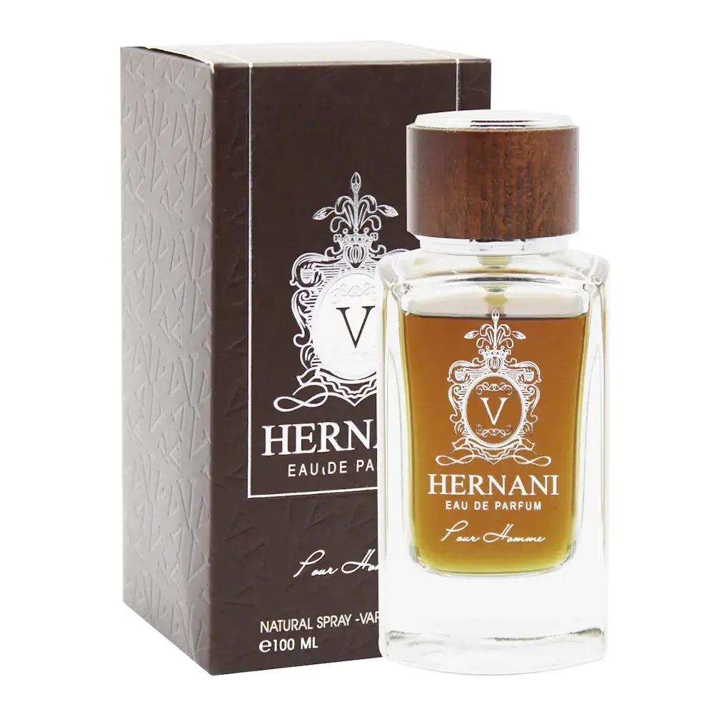 ادکلن مردانه ویکتورهوگو مدل هرنانی پورهوم (Hernani Pour Homme) حجم 100 میلی لیتر - مشابه رایحه بلک افغان
