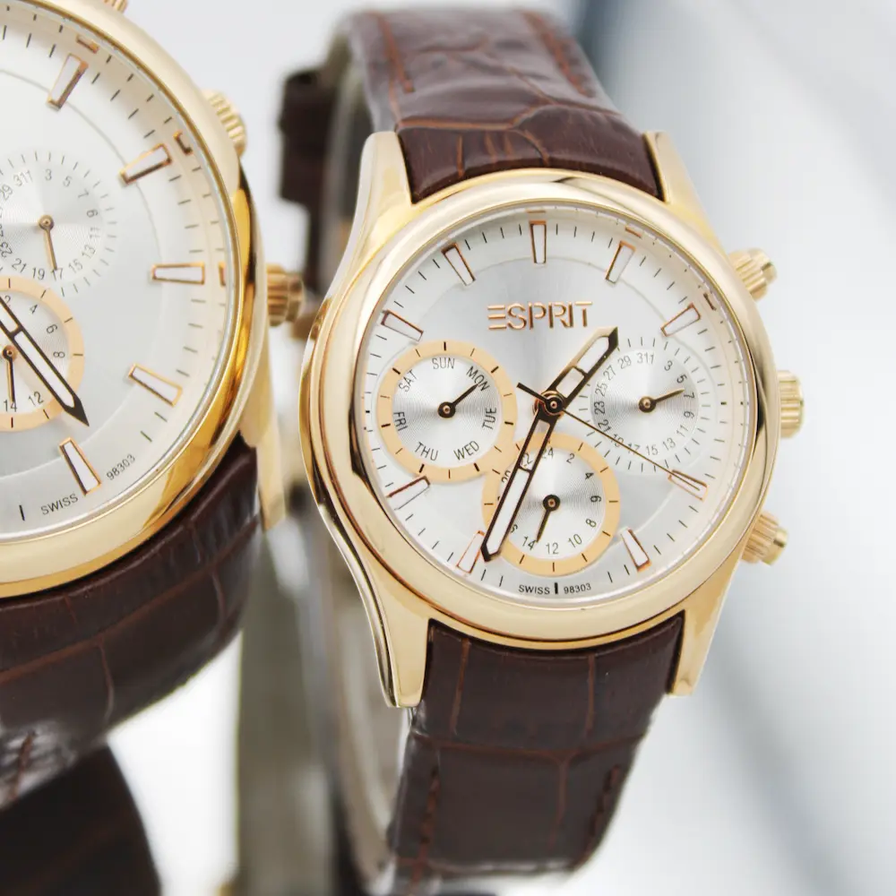 ساعت مچی عقربه ای ست زنانه_مردانه اسپریت مدل 98303