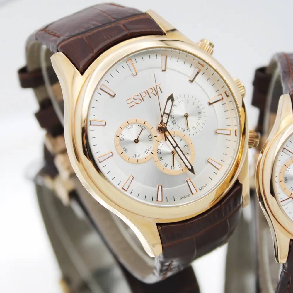 ساعت مچی عقربه ای ست زنانه_مردانه اسپریت مدل 98303