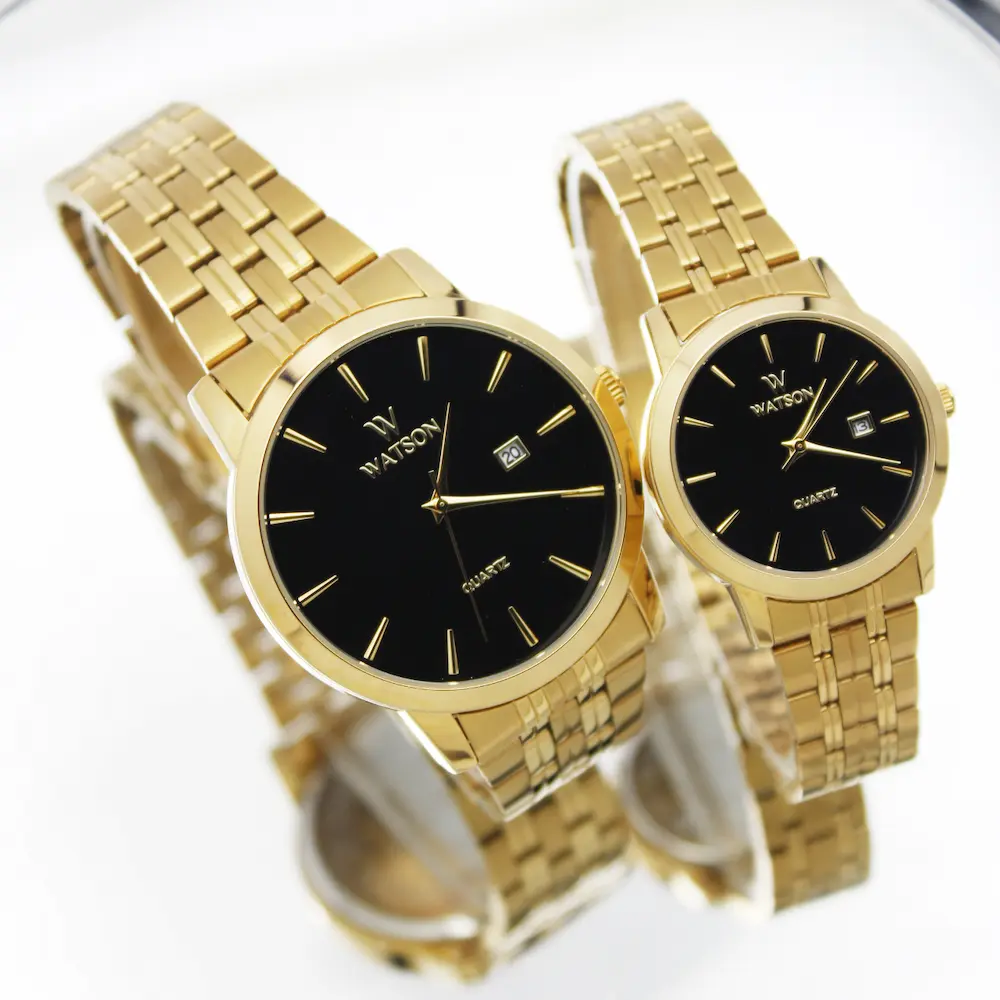 ساعت مچی ست زنانه_مردانه واتسون مدل 1004