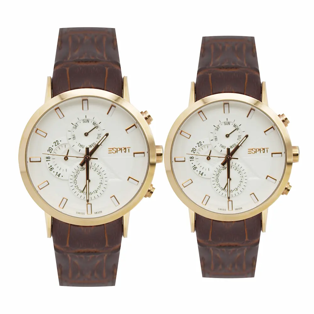 ساعت مچی عقربه ای ست زنانه_مردانه اسپریت مدل 98309