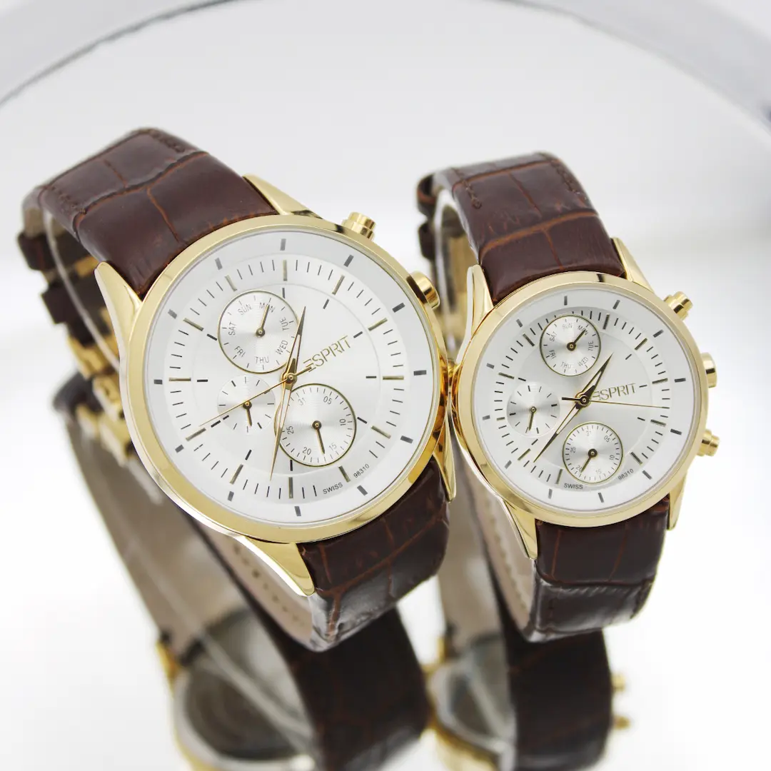 ساعت مچی عقربه ای ست زنانه_مردانه اسپریت مدل 98310