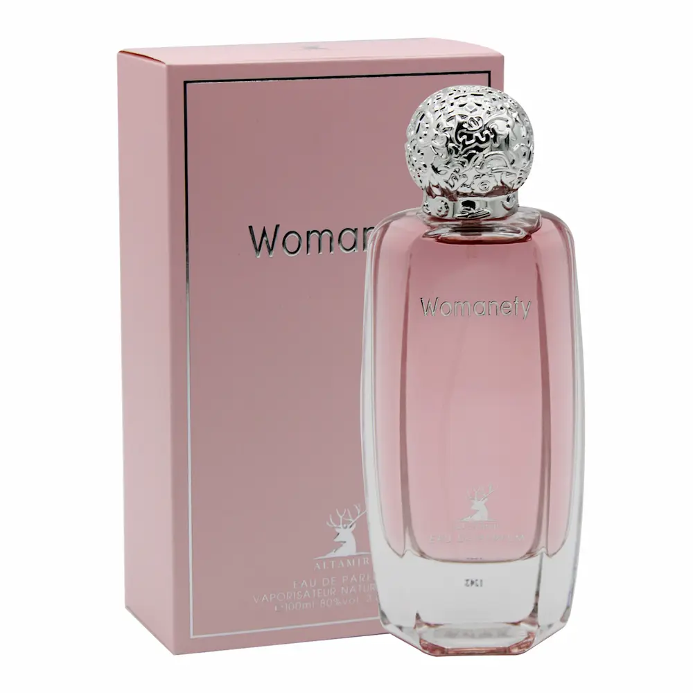 ادکلن زنانه آلتامیر مدل ومنتی (womanity) حجم 100 میلی لیتر