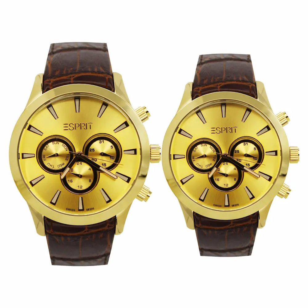 ساعت مچی عقربه ای ست زنانه و مردانه اسپریت مدل 98306