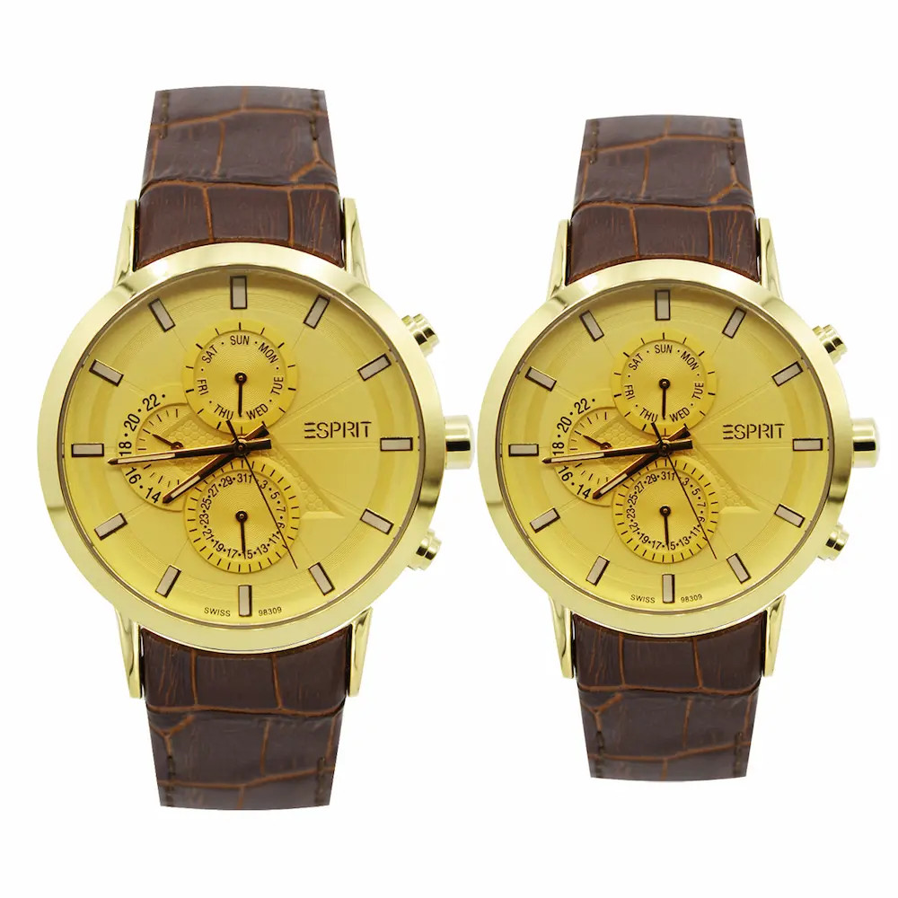 ساعت مچی عقربه ای ست زنانه ومردانه اسپریت مدل 98309