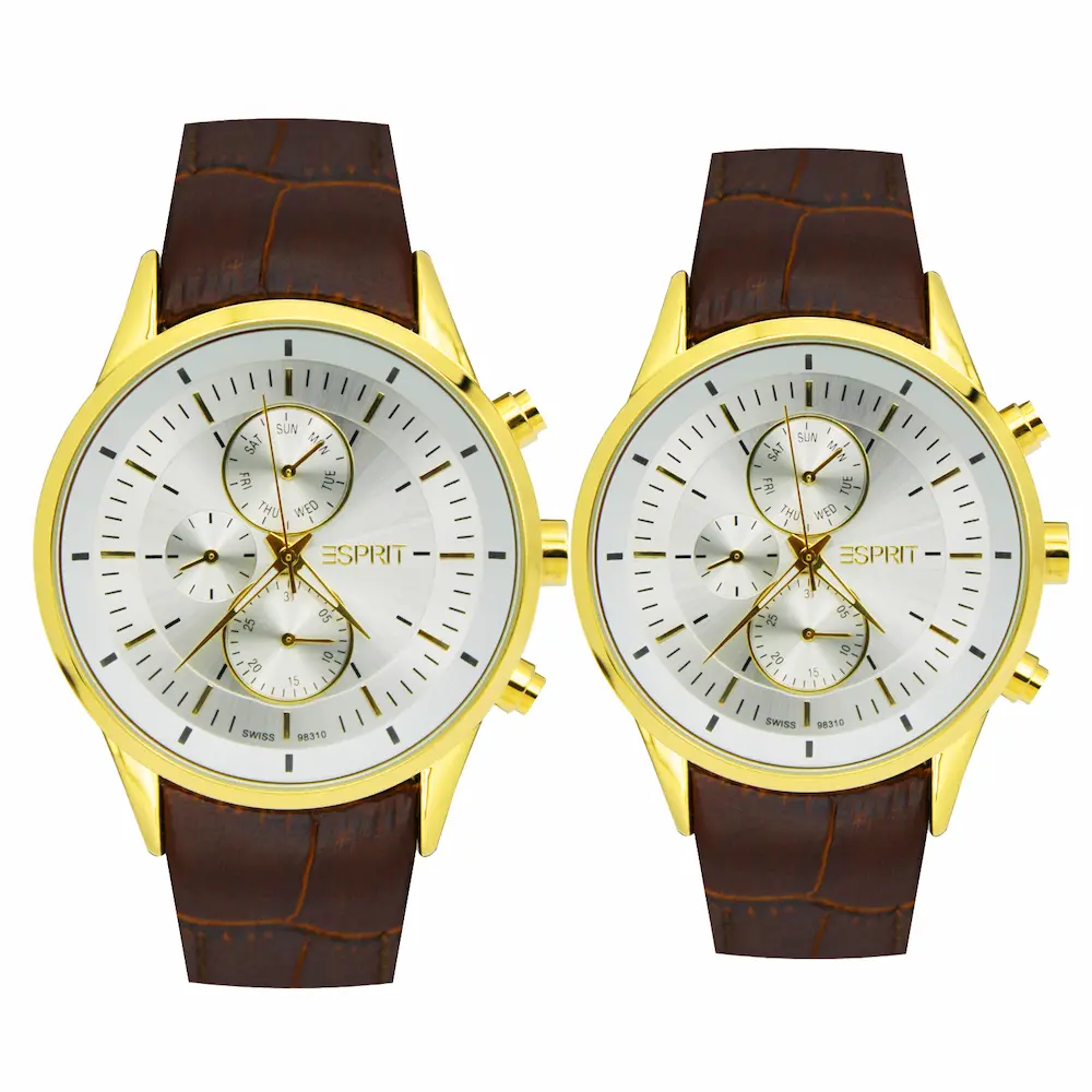 ساعت مچی عقربه ای ست زنانه ومردانه اسپریت مدل 98310