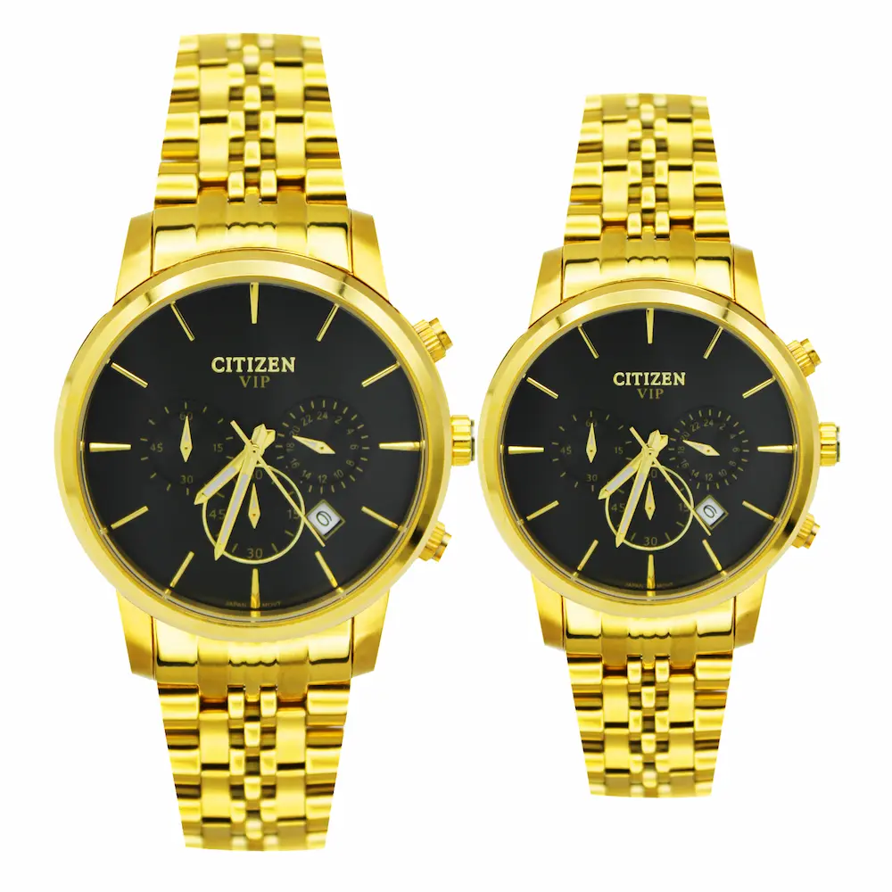 ساعت مچی عقربه ای ست زنانه و مردانه سیتی زن مدل302