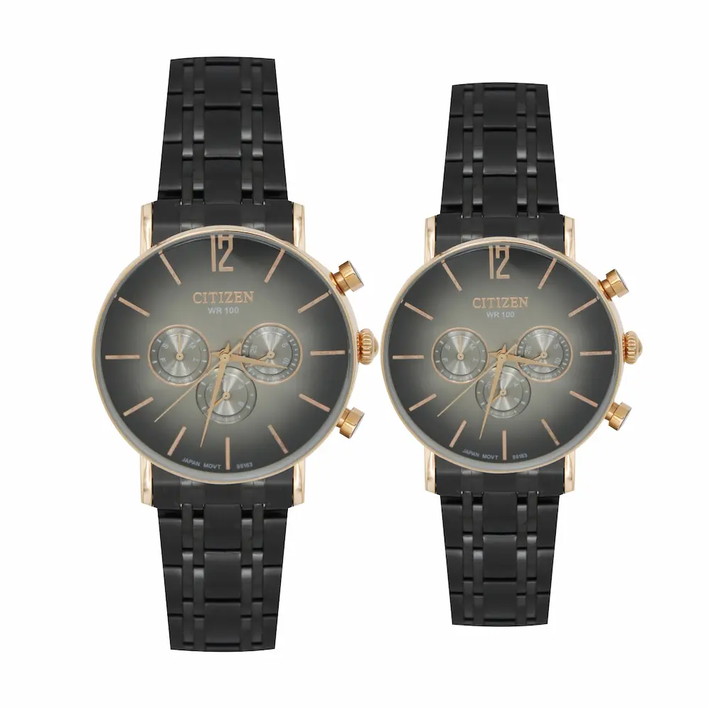 ساعت مچی عقربه ای ست زنانه و مردانه سیتیزن مدل 98163