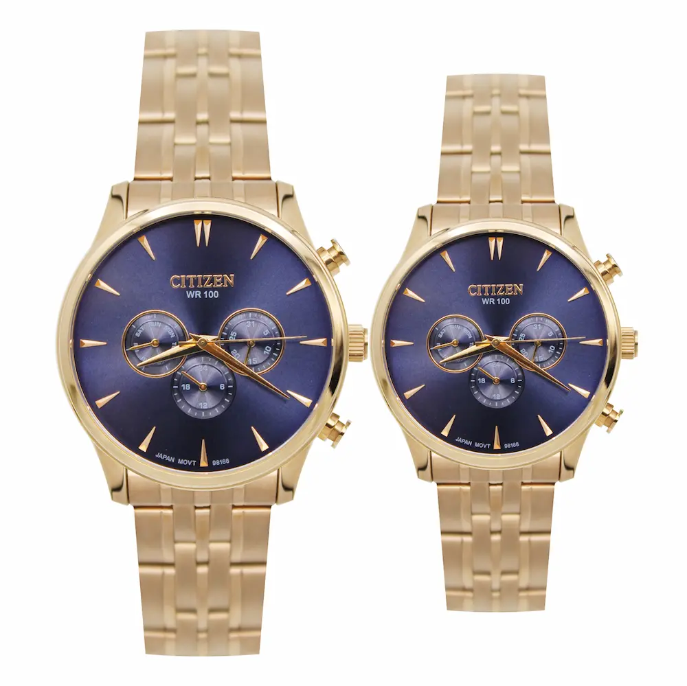 ساعت مچی عقربه ای ست زنانه و مردانه سیتیزن مدل 98166