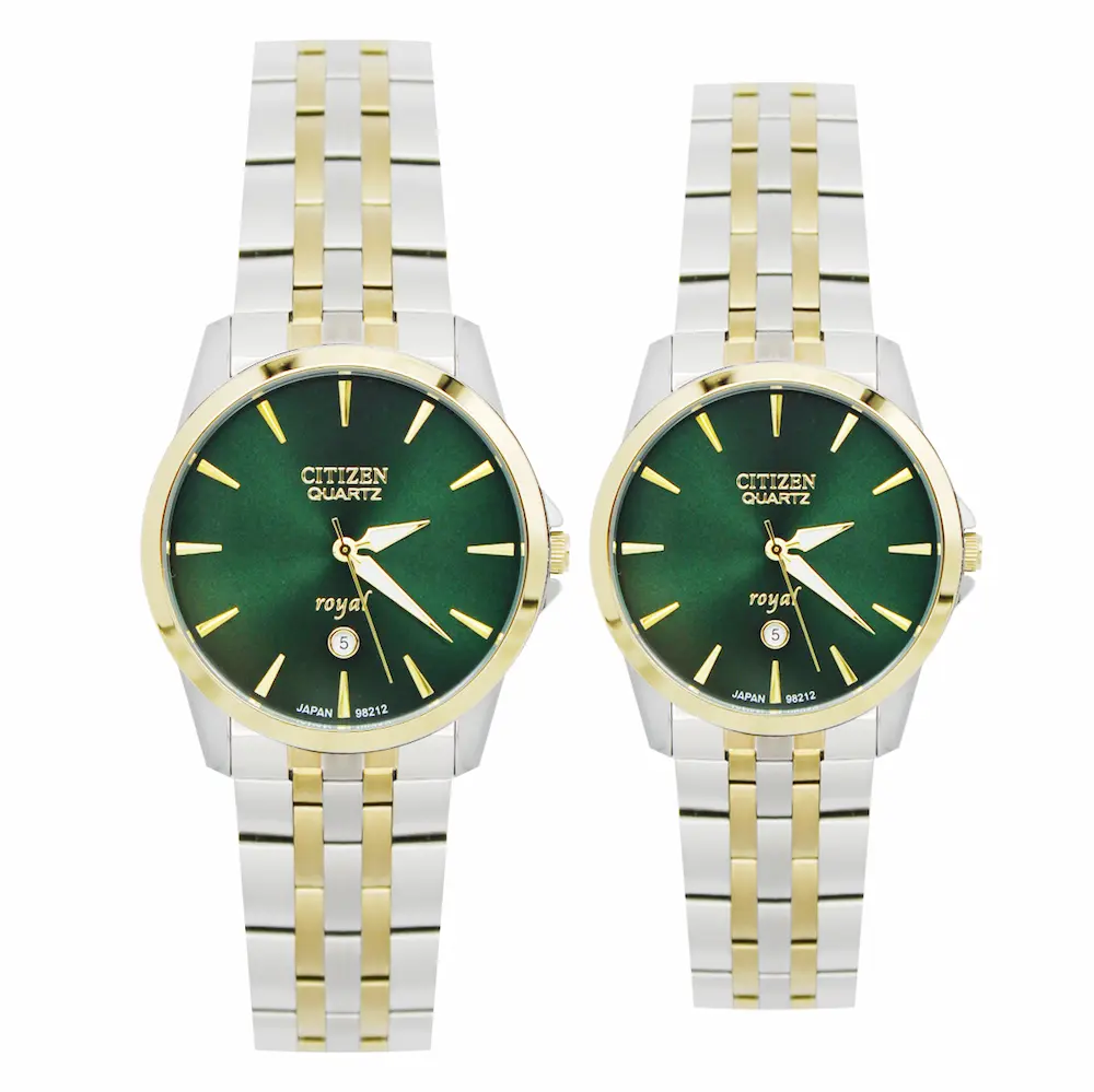 ساعت مچی عقربه ای ست زنانه و مردانه سیتیزن مدل 98212