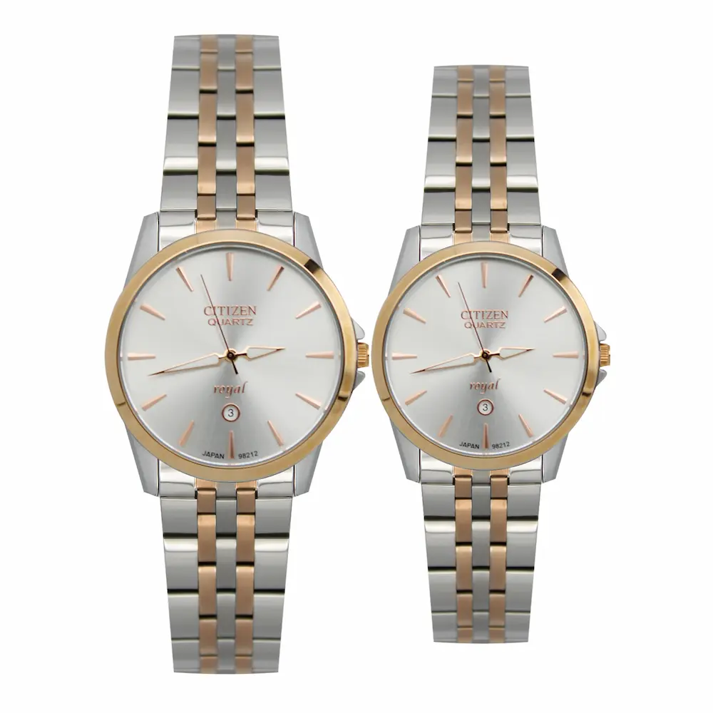 ساعت مچی عقربه ای ست زنانه و مردانه سیتیزن مدل 98212