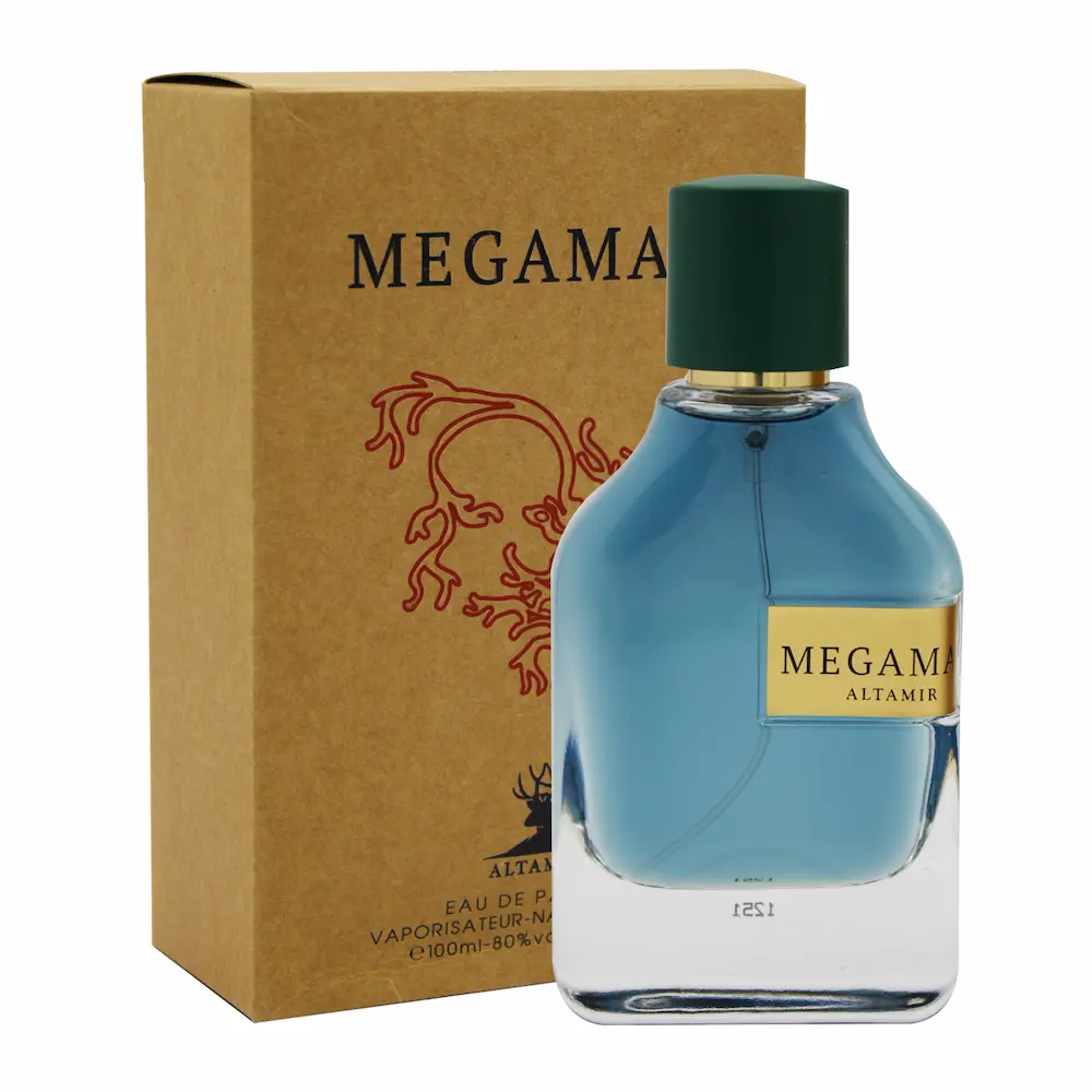 ادکلن مردانه آلتامیر مدل مگامن حجم 100 میلی لیتر (مشابه رایحه مگامار)
