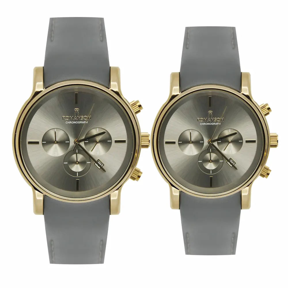 ساعت مچی عقربه ای ست زنانه و مردانه رومانسون مدل 83138