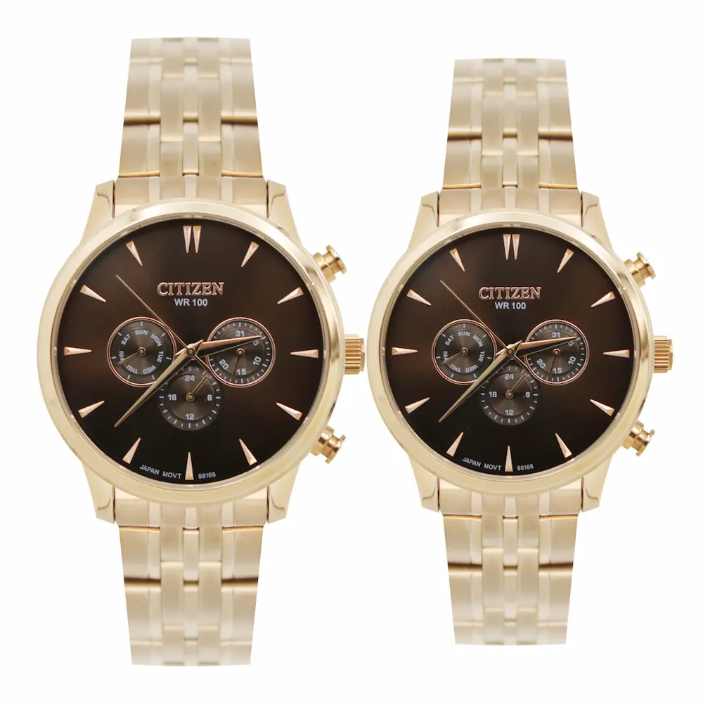 ساعت مچی عقربه ای ست زنانه و مردانه سیتیزن مدل 190166