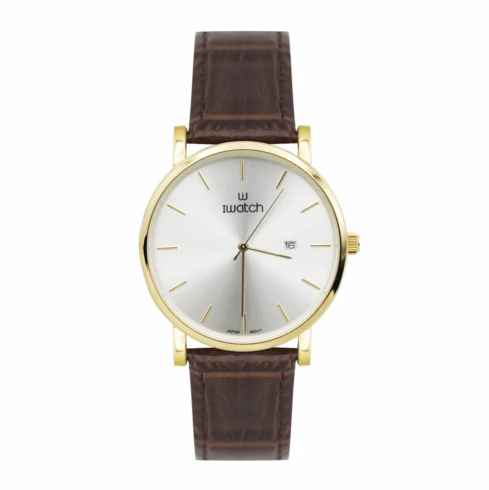 ساعت مچی عقربه ای مردانه آی واچ مدل 190002