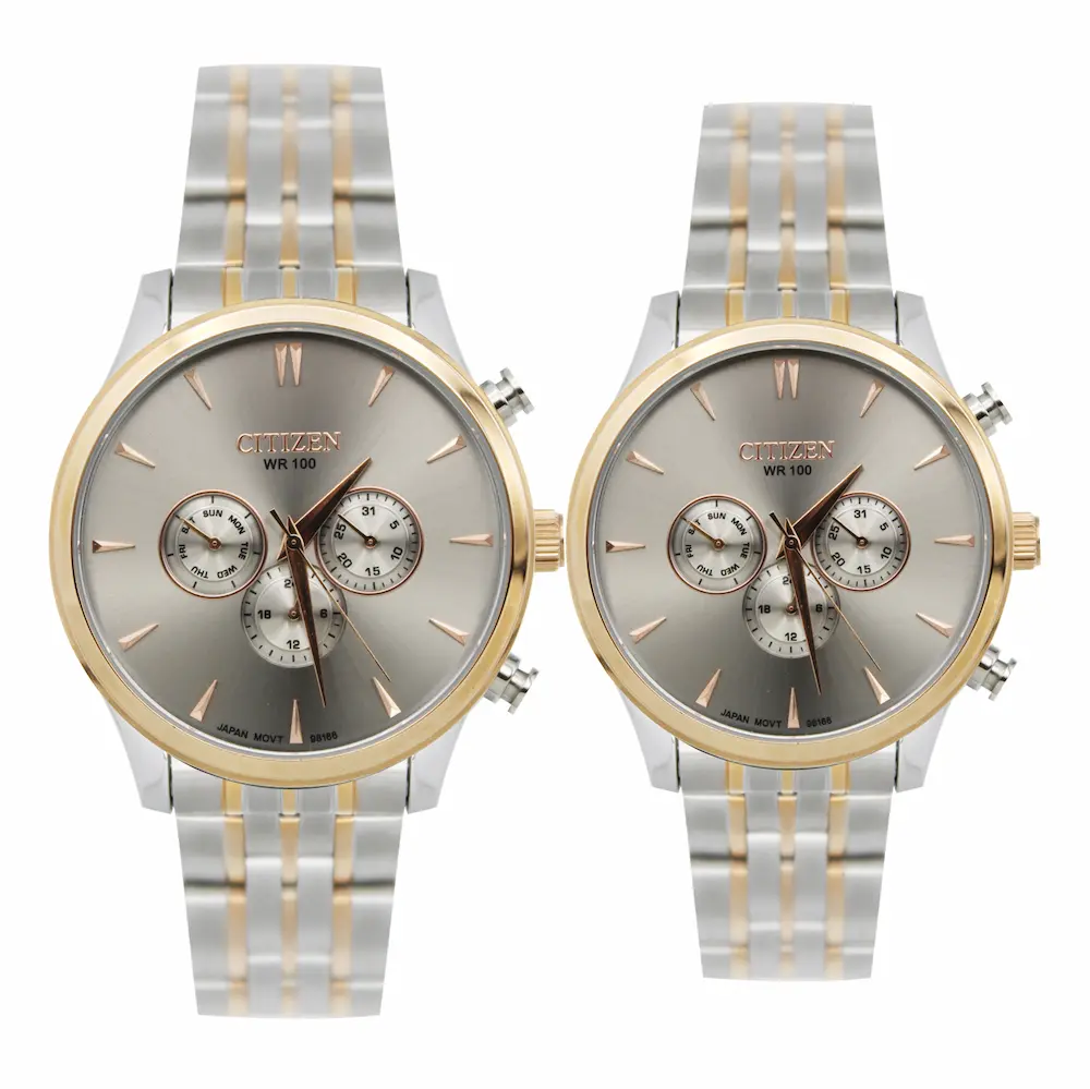 ساعت مچی عقربه ای ست زنانه و مردانه سیتیزن مدل 98166