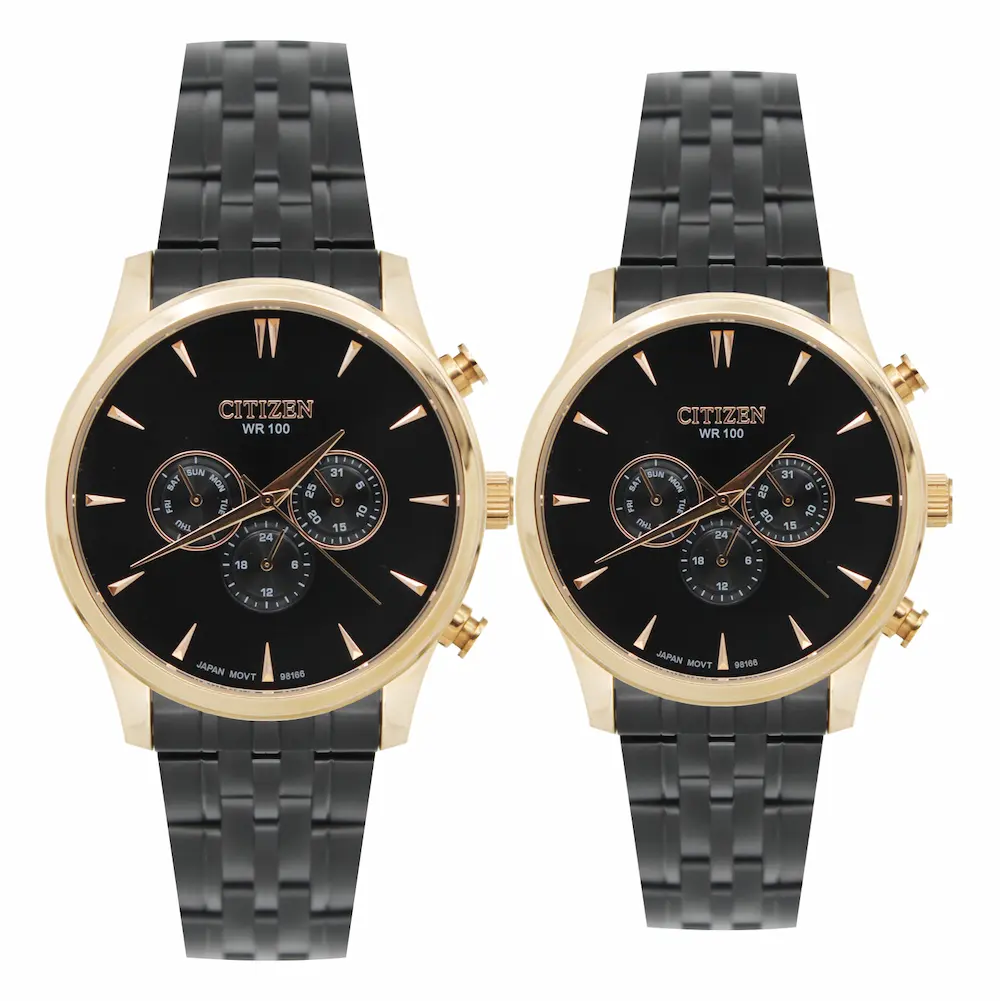 ساعت مچی عقربه ای ست زنانه و مردانه سیتیزن مدل 98166
