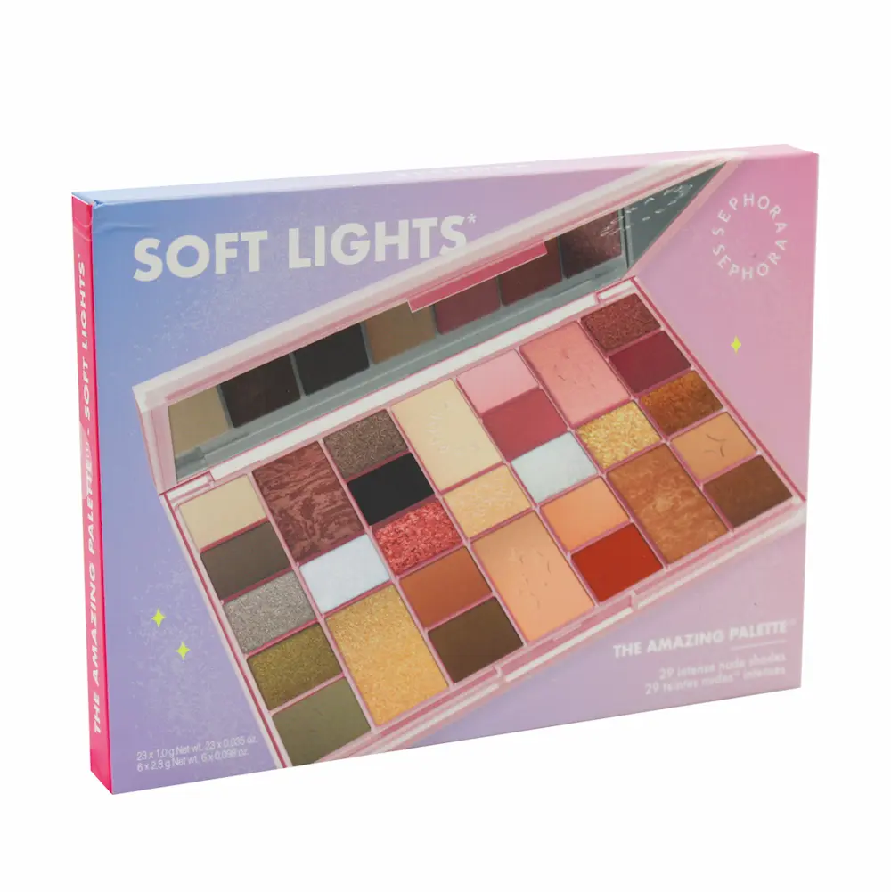 پالت سایه سفورا مدل کهکشان رنگ‌ها 29 رنگه