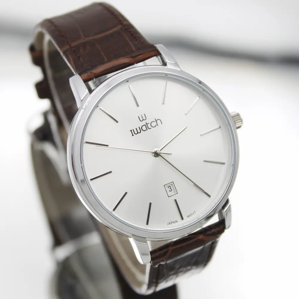 ساعت مچی عقربه ای مردانه آی واچ مدل 190001