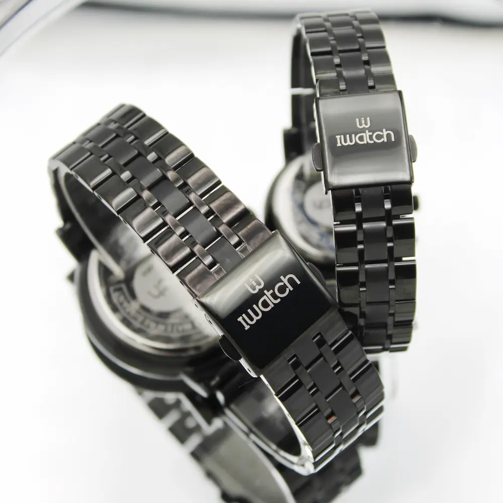 ساعت مچی عقربه ای ست زنانه و مردانه آی واچ مدل 190148