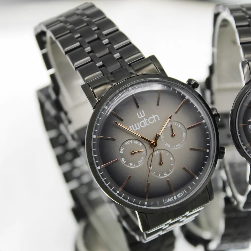 ساعت مچی عقربه ای ست زنانه و مردانه آی واچ مدل 190148