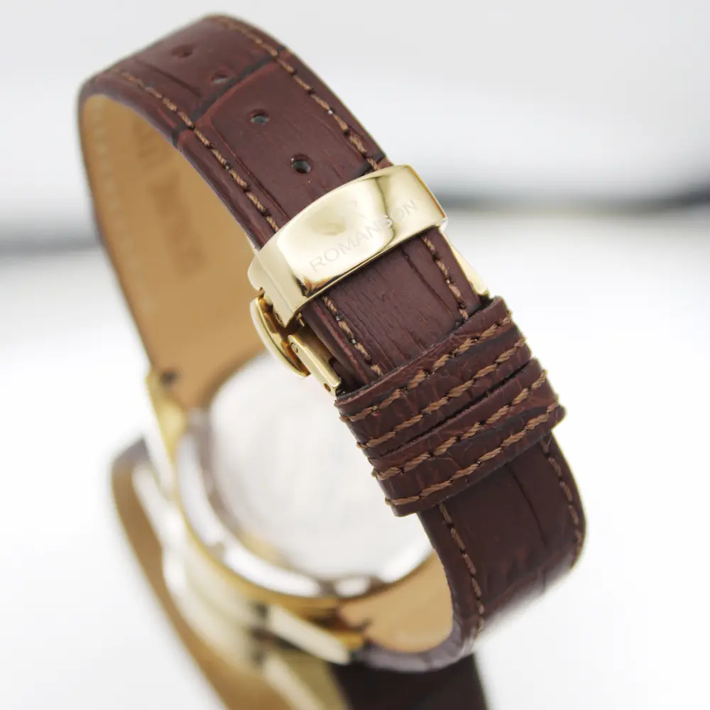 ساعت مچی عقربه ای رنانه رومانسون مدل 2138