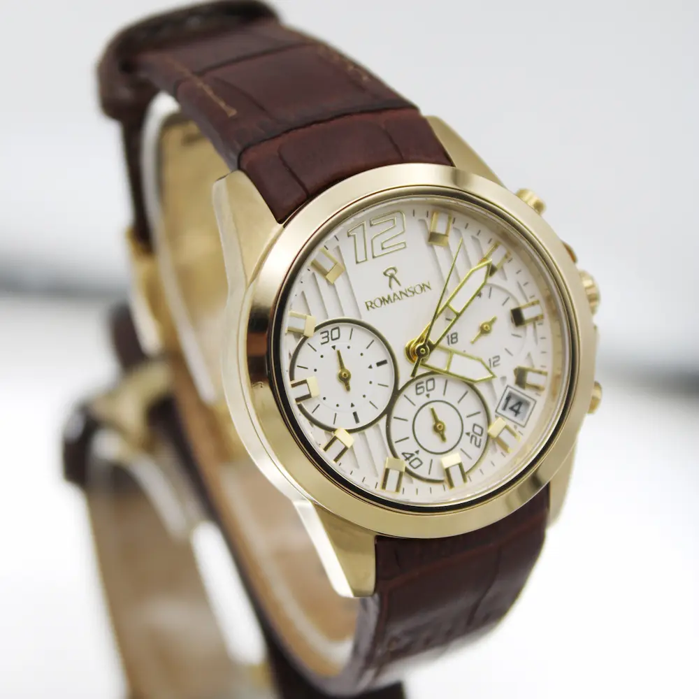 ساعت مچی عقربه ای رنانه رومانسون مدل 2138