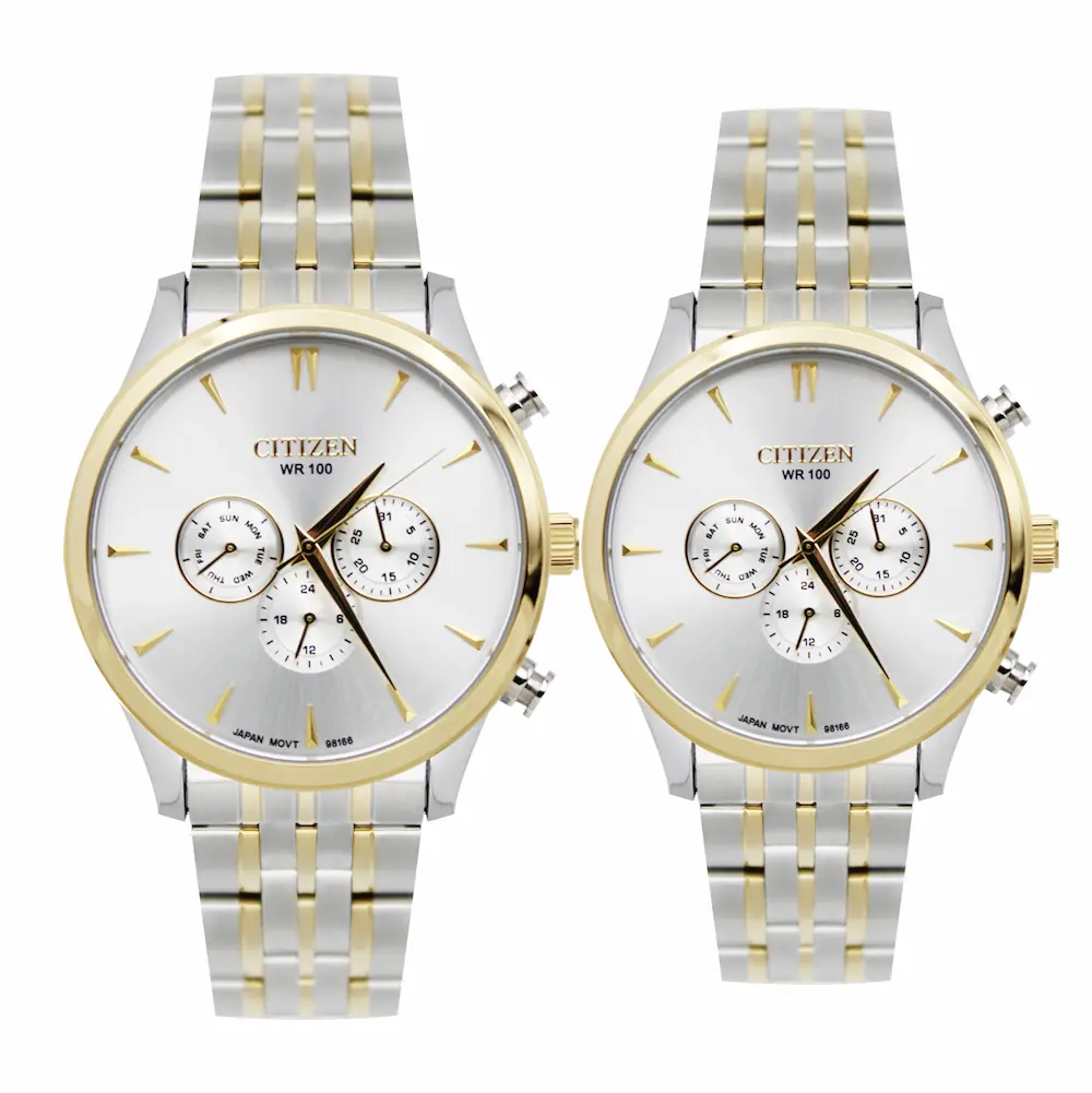 ساعت مچی عقربه ای ست زنانه مردانه سیتیزن مدل 98166