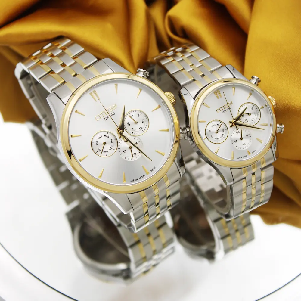 ساعت مچی عقربه ای ست زنانه مردانه سیتیزن مدل 98166