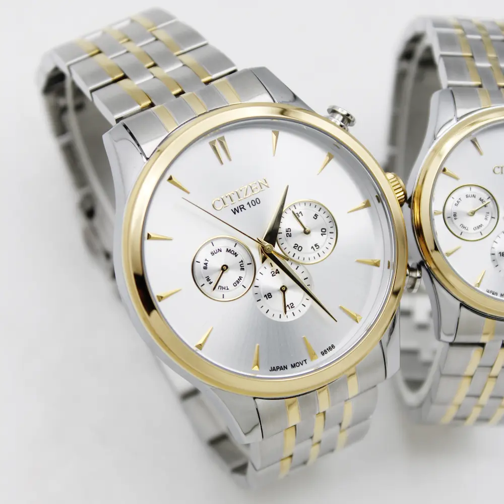 ساعت مچی عقربه ای ست زنانه مردانه سیتیزن مدل 98166