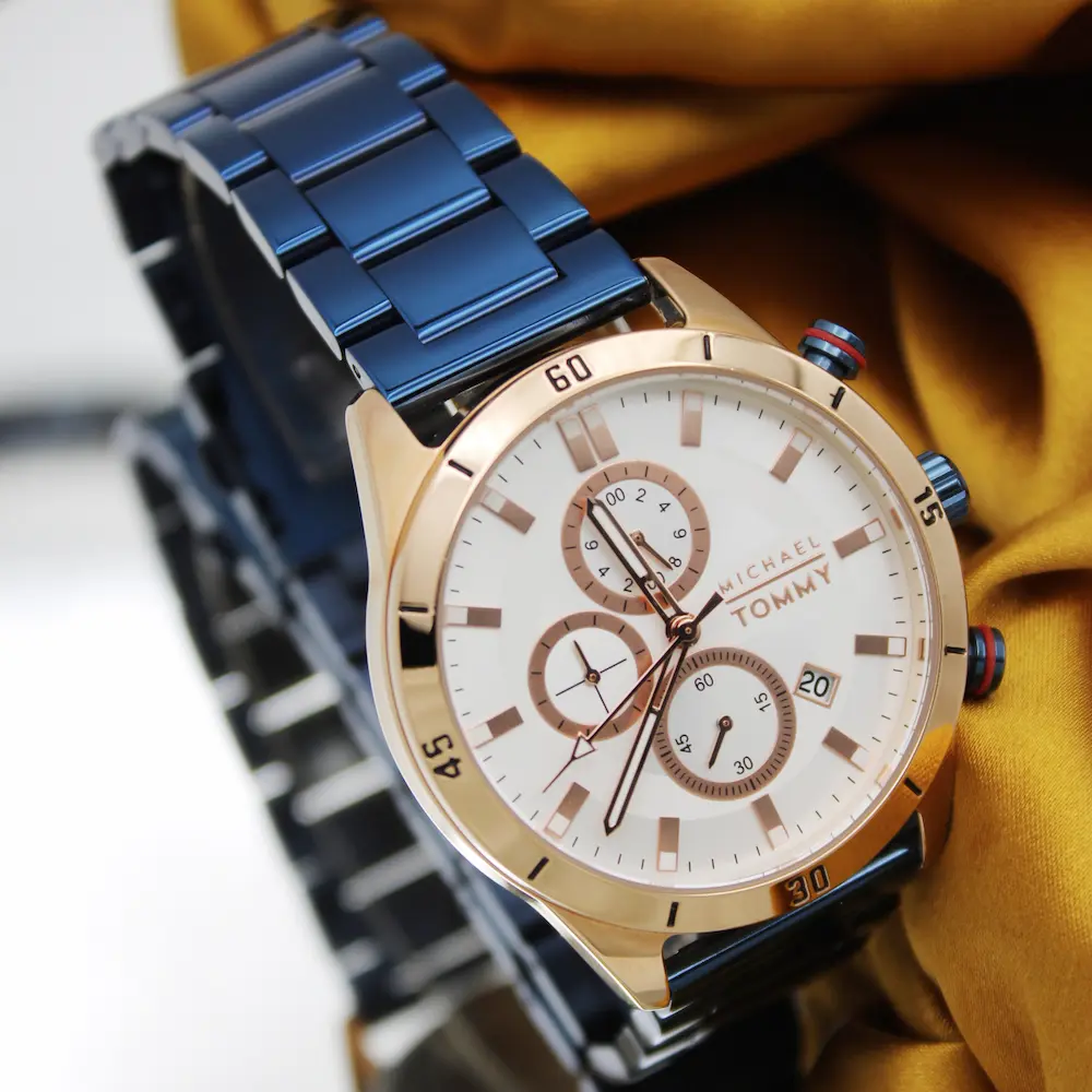 ساعت مچی عقربه ای مردانه مایکل تامی مدل 20273