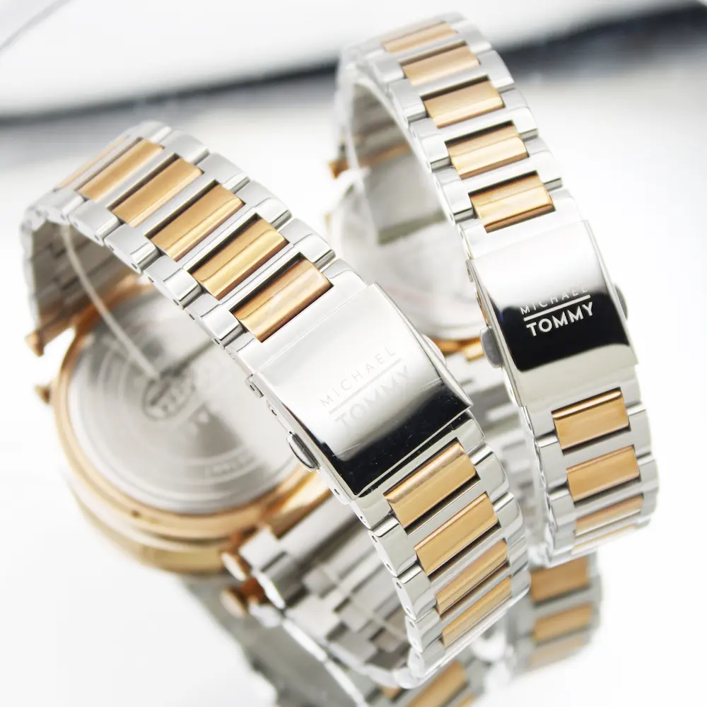 ساعت مچی عقربه ای ست زنانه و مردانه مایکل تامی مدل 20276