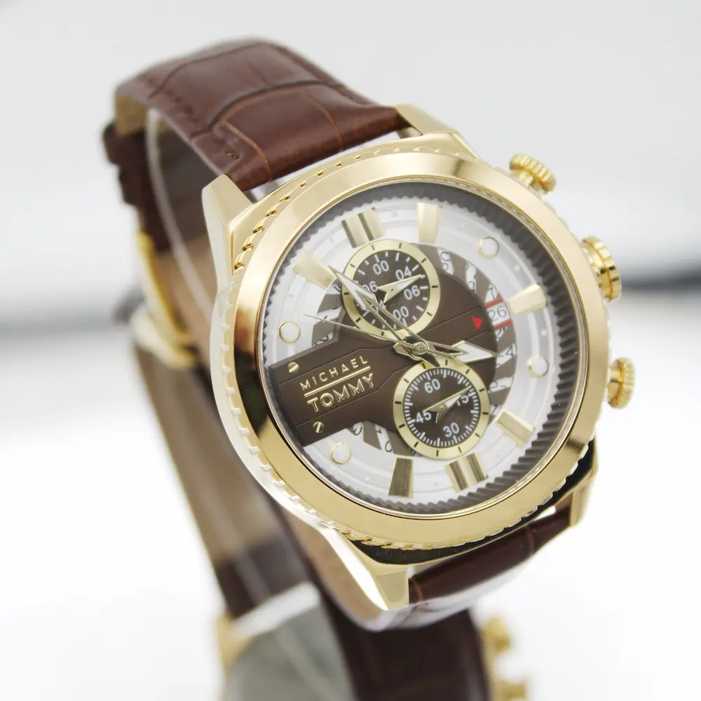 ساعت مچی عقربه ای مردانه مایکل تامی مدل 20293