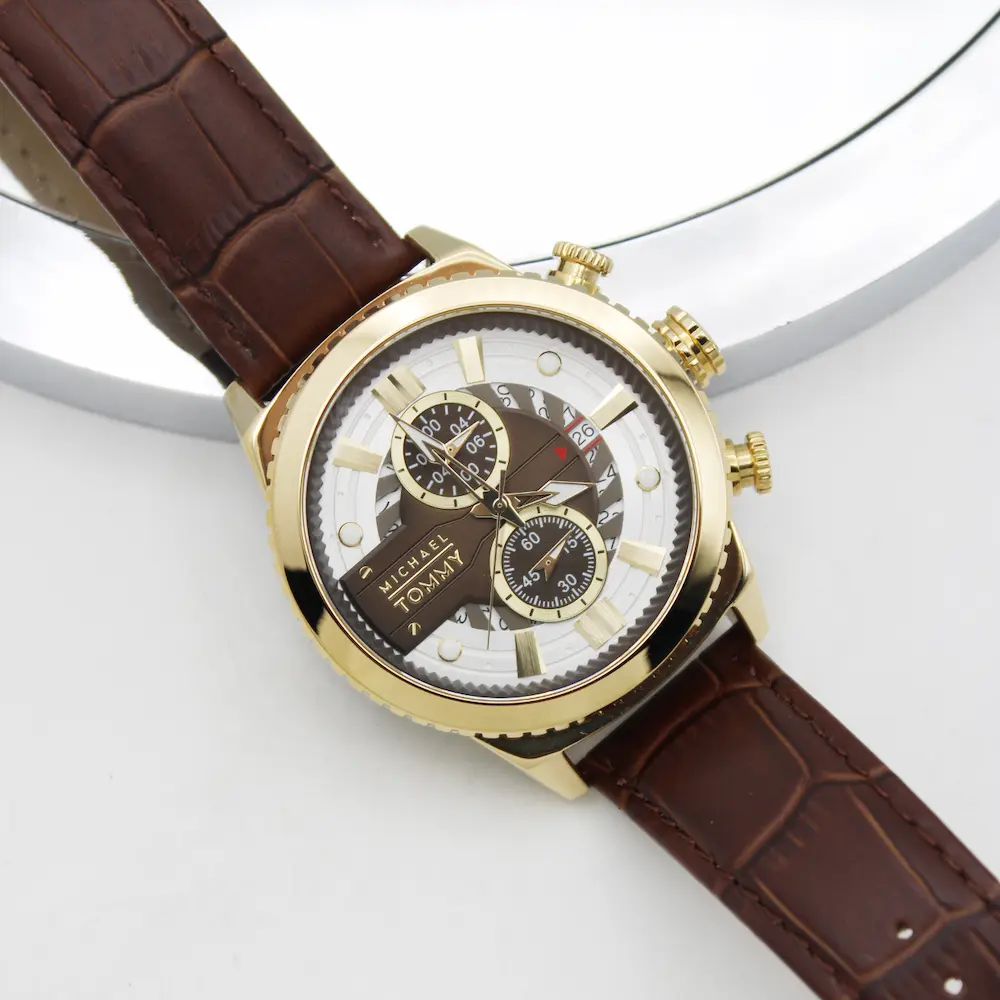 ساعت مچی عقربه ای مردانه مایکل تامی مدل 20293