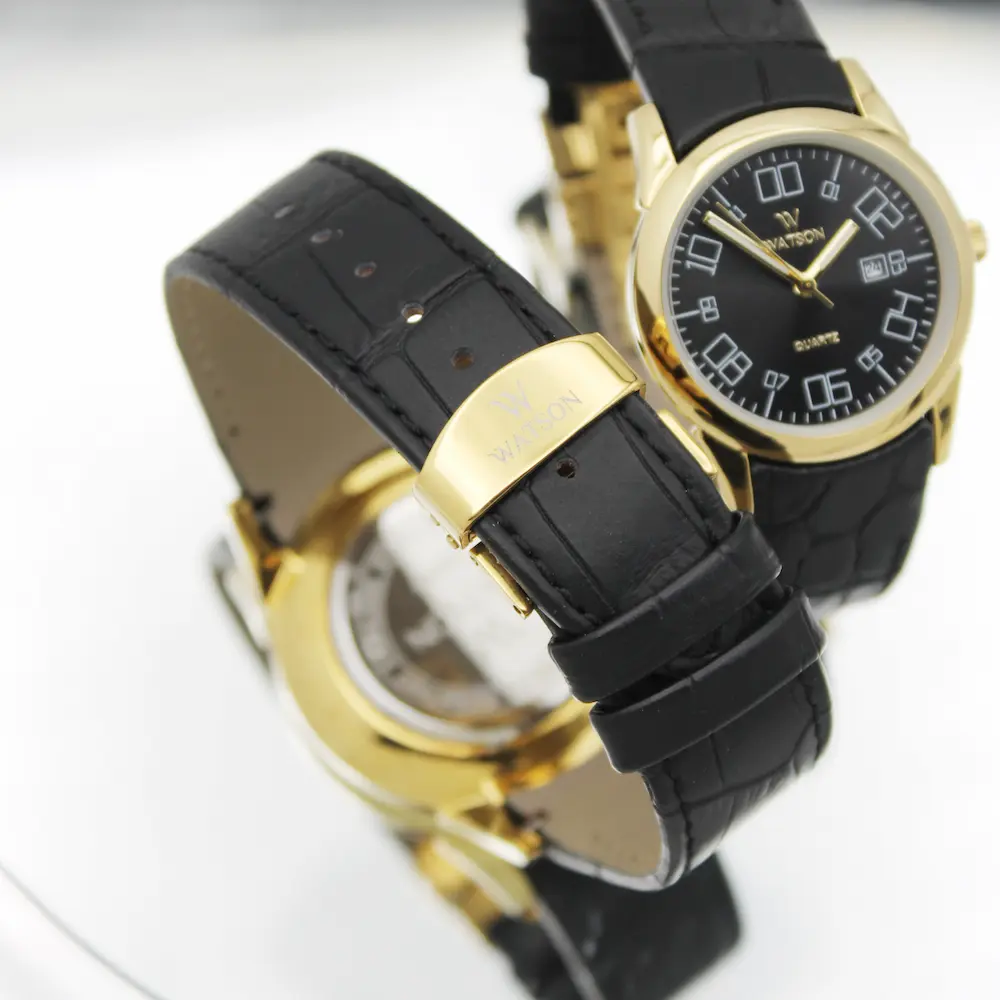 ساعت مچی عقربه ای ست زنانه مردانه واتسون مدل 1009