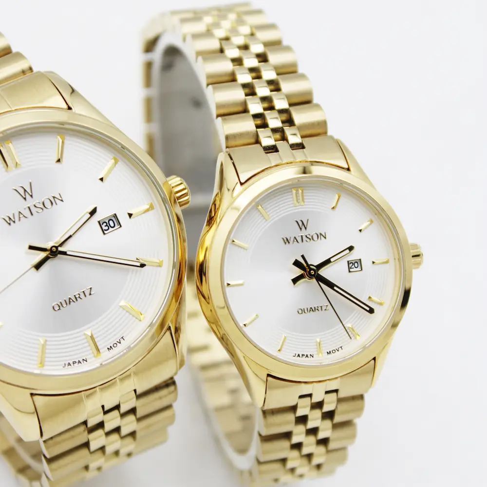ساعت مچی عقربه ای ست زنانه و مردانه واتسون مدل 1033