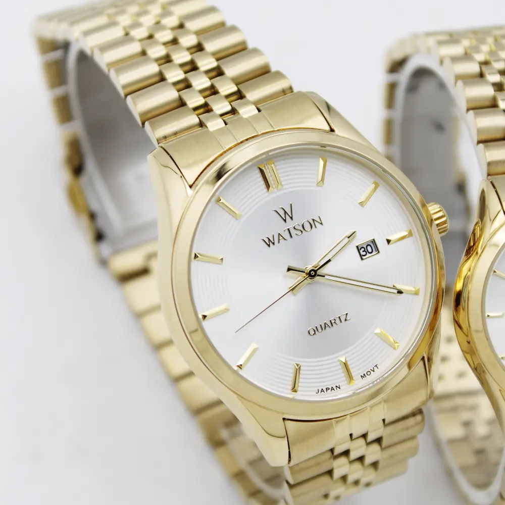 ساعت مچی عقربه ای ست زنانه و مردانه واتسون مدل 1033