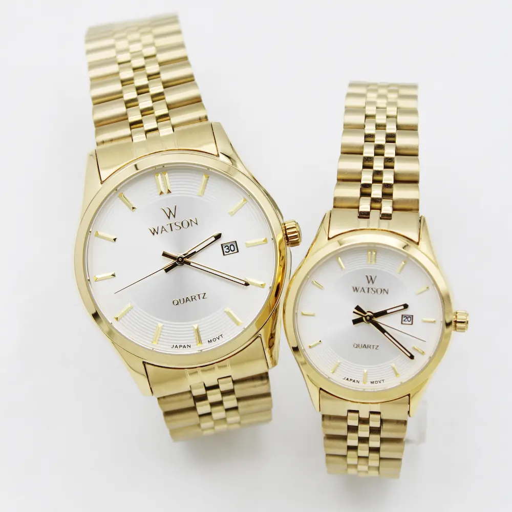 ساعت مچی عقربه ای ست زنانه و مردانه واتسون مدل 1033