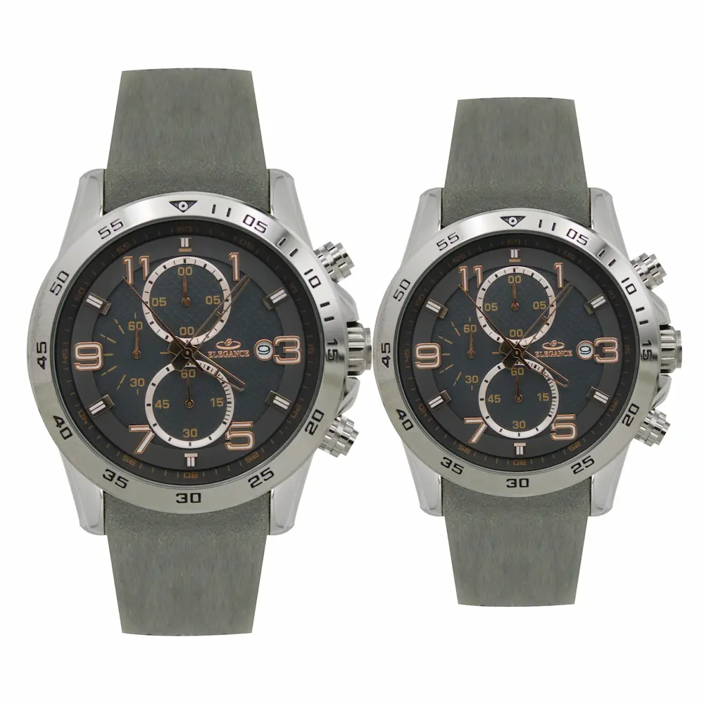 ساعت مچی عقربه ای ست زنانه و مردانه الگانس مدل 88349