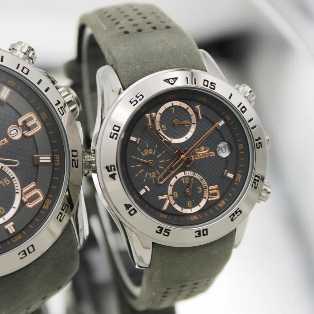 ساعت مچی عقربه ای ست زنانه و مردانه الگانس مدل 88349