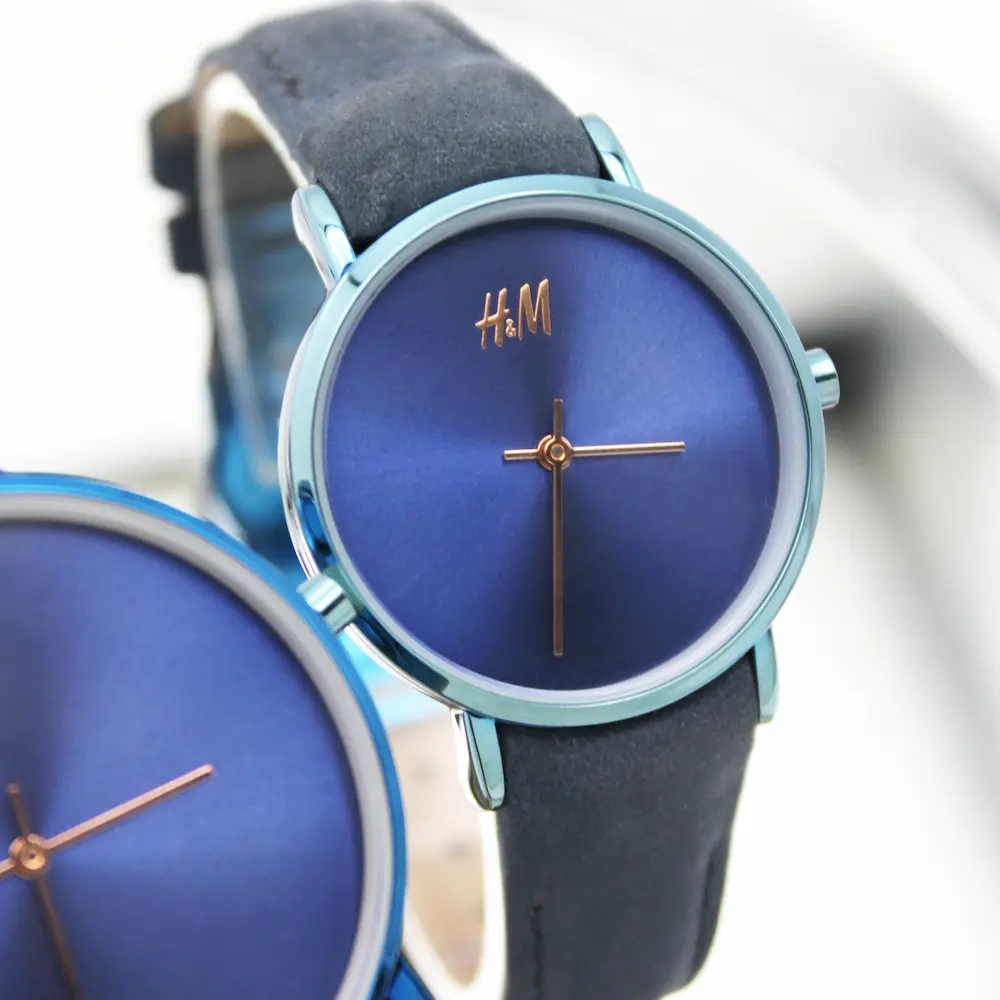 ساعت مچی عقربه ای ست زنانه و مردانه اچ اند ام مدل 646