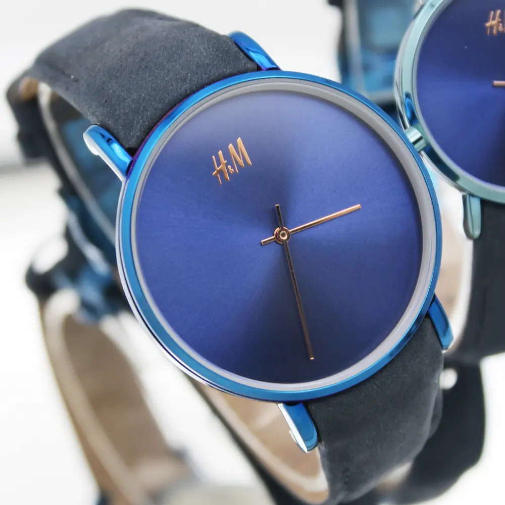 ساعت مچی عقربه ای ست زنانه و مردانه اچ اند ام مدل 646