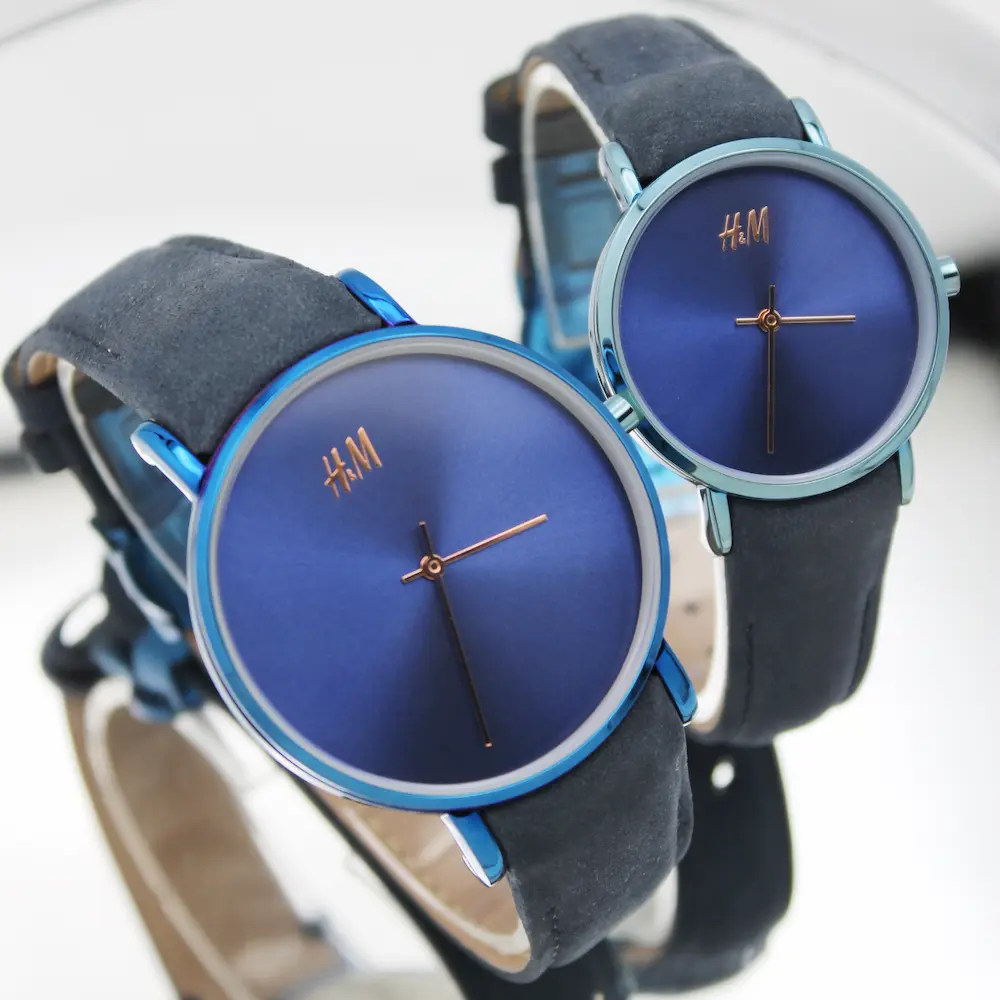 ساعت مچی عقربه ای ست زنانه و مردانه اچ اند ام مدل 646