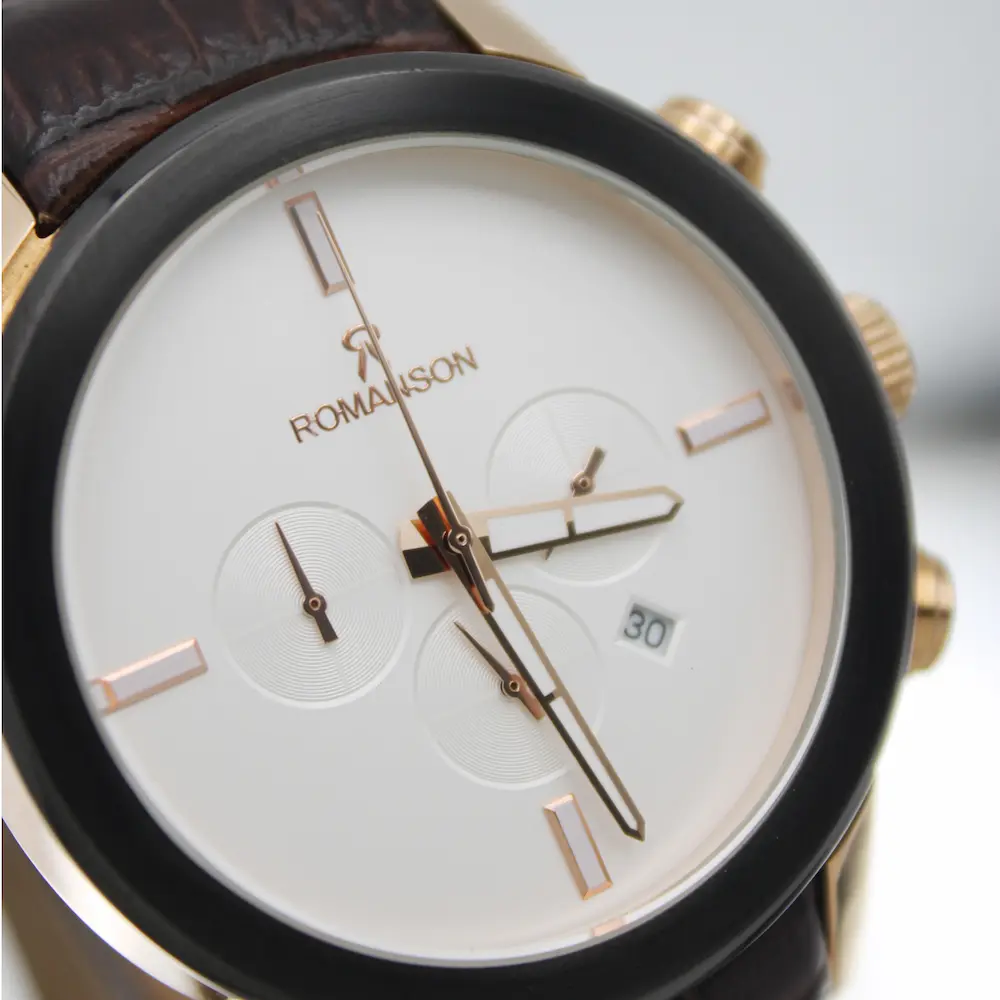 ساعت مچی عقربه ای ست زنانه و مردانه رومانسون مدل 1262