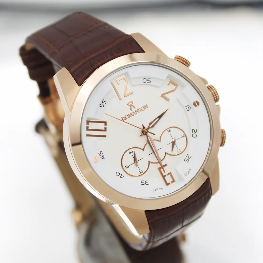 ساعت مچی عقربه ای مردانه رومانسون مدل 2129