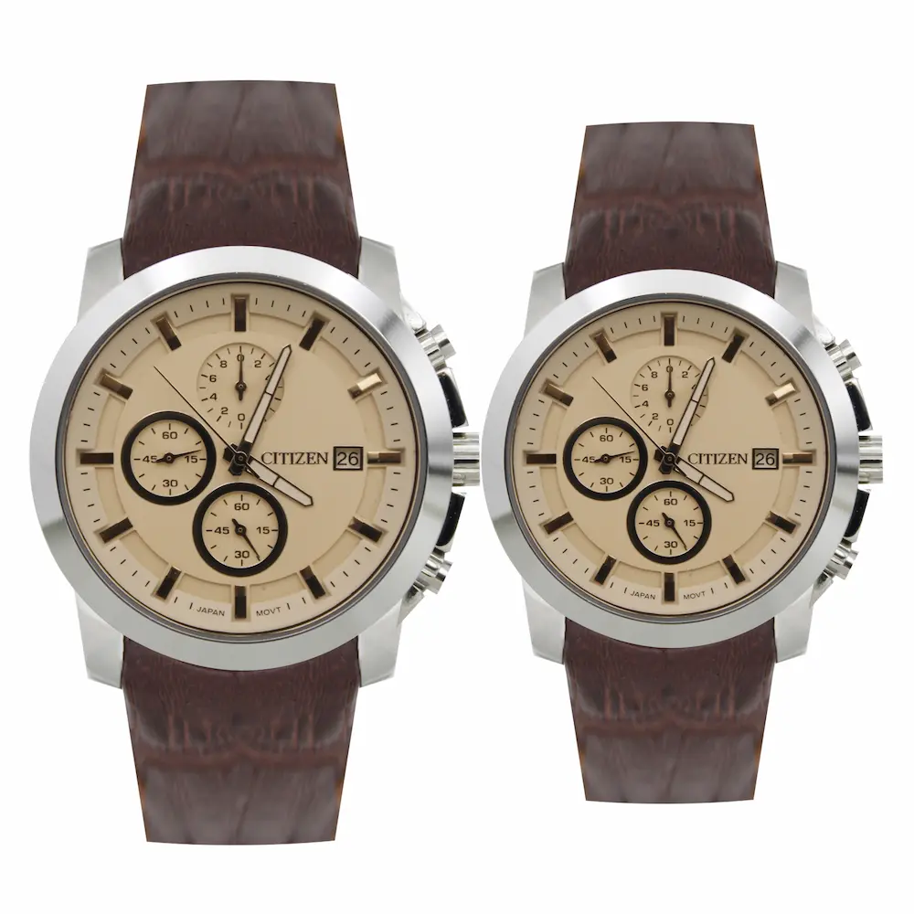 ساعت مچی عقربه ای ست زنانه و مردانه سیتیزن مدل 2137