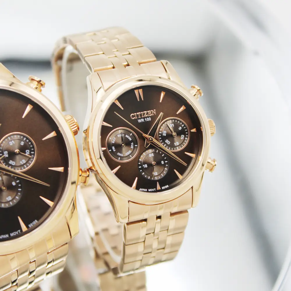 ساعت مچی عقربه ای ست زنانه و مردانه سیتیزن مدل 98166