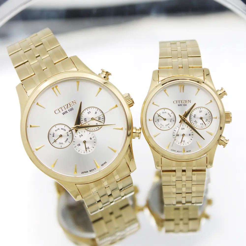 ساعت مچی عقربه ای ست زنانه و مردانه سیتیزن مدل 98166