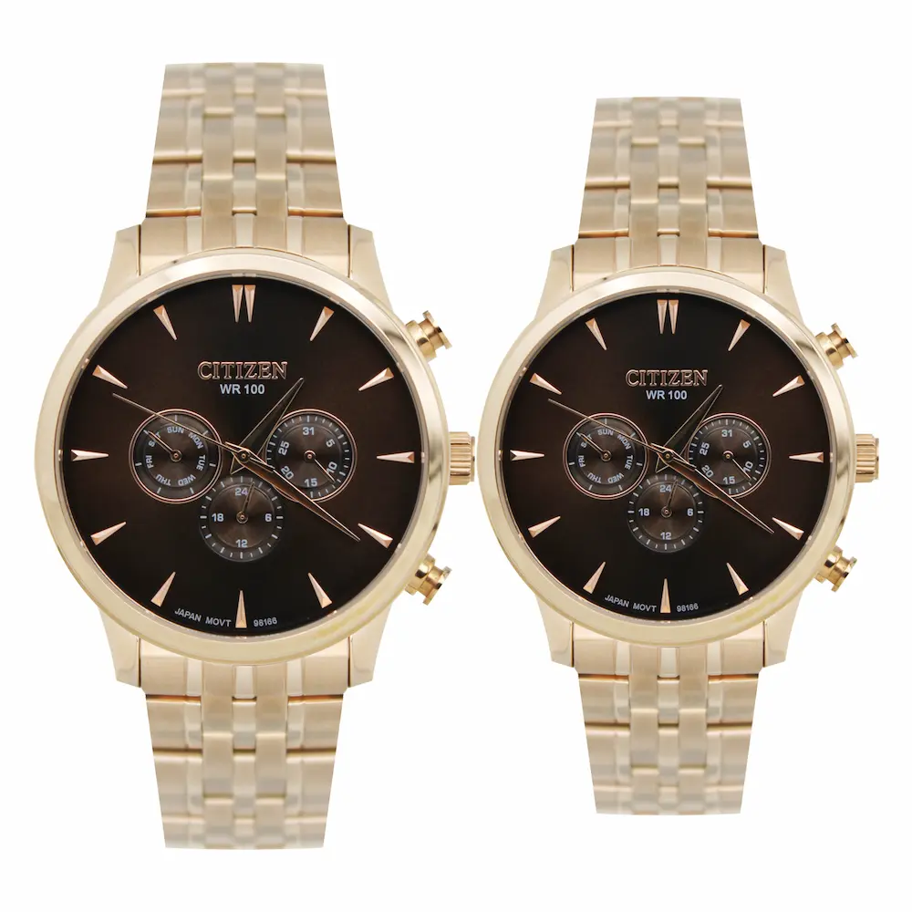 ساعت مچی عقربه ای ست زنانه و مردانه سیتیزن مدل 98166