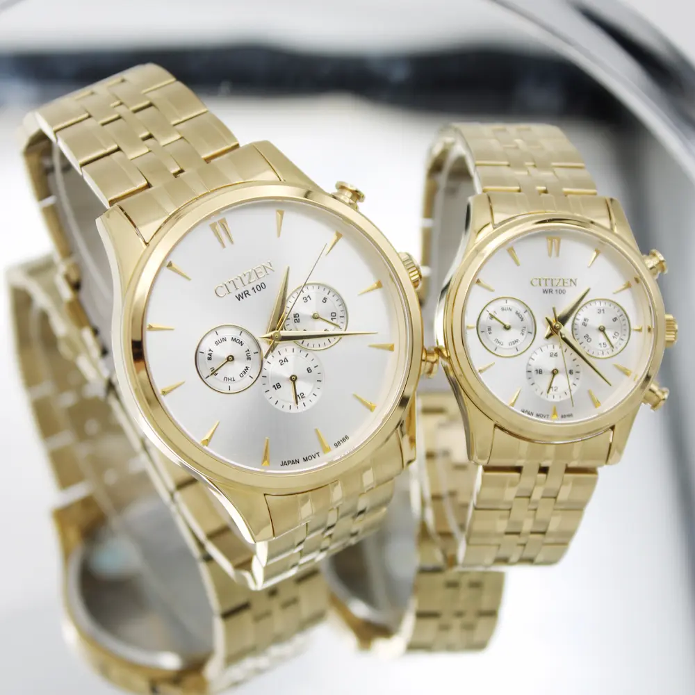 ساعت مچی عقربه ای ست زنانه و مردانه سیتیزن مدل 98166